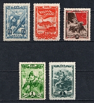 1943-44 Komsomol, Soviet Union USSR (Full Set, MNH)