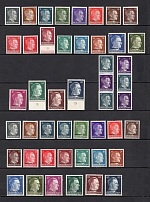 1940-43 Occupations, Germany  (2 Pages, Full Sets, MNH/MH)