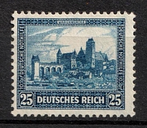 1930 25pf Weimar Republic, Germany (Mi. 452 b, CV $780, MNH)