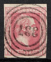 1857 1s Prussia, German States, Germany (Mi. 6, Sc. 6, Signed, Canceled, CV $60)