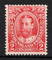 1911 2c Newfoundland, Canada (SG 118, CV $15)