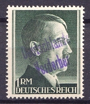 1945 1m Meissen, Germany Local Post (Mi. 21 B, Perf 14, Signed, CV $80, MNH)