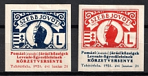 1931 Hungary, District Competition of Associations of Villages of the Northern District, 'Brighter Future' (Imperforate)