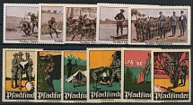 Germany, Scouts, Scouting, Scout Movement, Stock of Cinderellas, Non-Postal Stamps