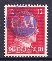 1945 12pf Fredersdorf (Berlin), Germany Local Post (Mi. 25, CV $650, MNH)