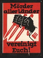 1933? 'Killers of all Countries Unite', Anti-NS-Propaganda, Cinderella, Austria