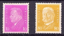 1930 Weimar Republic, Germany (Mi. 435, 437, CV $130, MNH)