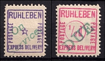 1915 1/2d Berlin, Ruhleben - Germany Local Post, Private City Mail (Forgeries of Mi. 14, 16)