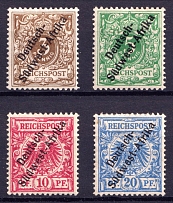 1897-99 South West Africa, German Colonies, Germany (Mi. 1 - 4, CV $60)