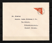 1940 Germany Occupation of Guernsey Cover (CV $50)