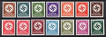 1942-44 Third Reich, Germany (Mi. 166 - 177, Full Set, CV $20)