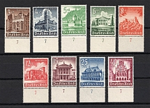 1940 Third Reich, Germany (Control Numbers `7`, Full Set, CV $50, MNH)