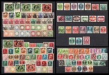 Bavaria, Weimar Republic, Germany, Stock of Stamps