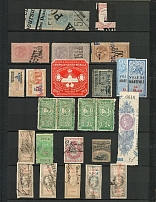 Europe, Stock of Revenues, Cinderellas, Non-Postal Stamps, Labels, Advertising, Charity, Propaganda (#72B, Canceled)