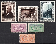 1939 Latvia, Stock of Non-Postal Stamps
