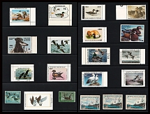 United States, Wildlife Conservation, Conservation, Decoy, Habitat Stamps Collection (MNH)