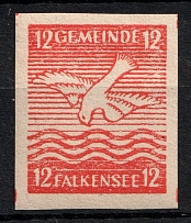 1945 12pf Falkensee, Germany Local Post (Mi. 4 U, Unofficial Issue, CV $40, MNH)