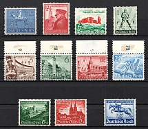 1939-40 Third Reich, Germany (Full Sets, CV $60)