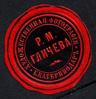 Yekaterinodar, Art Photography, Russia, Mail Seal Label (MNH)