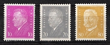 1930 Weimar Republic, Germany (Mi. 435 - 437, Full Set, CV $30)