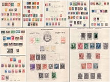 Argentina, Collection of Stamps (Canceled)