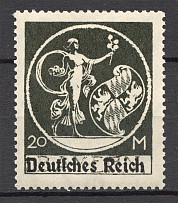 1920-21 Germany Bayern Bavaria (Type II СМ $250, MNH)