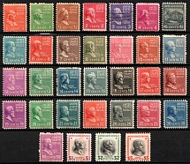 1938 United States (Sc. 803 - 834, Full Set, CV $130)