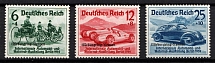 1939 Third Reich, Germany (Mi. 695 - 697, Full Set, CV $360, MNH)