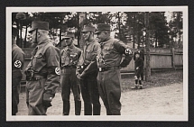 1934 (8 Apr) 'German Soldiers', Propaganda Card, Postcard, Third Reich WWII, Germany Propaganda, Germany