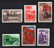 1948 30th Anniversary of the Komsomol, Soviet Union USSR (Full Set, MNH)