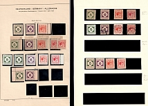 1945 Gorlitz, Germany Local Post, Stock of Stamps (Varieties)