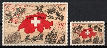 1914-15 Switzerland, World War I Military Propaganda