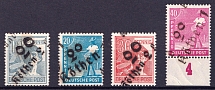 1948 District 20 Magdeburg Main Post Office, Kothen Emergency Issue, Soviet Russian Zone of Occupation, Germany