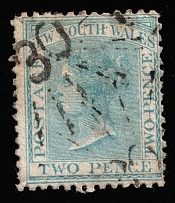 1863 New South Wales, Australia (SG 193, Canceled)