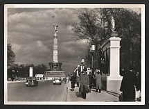 1943 'Berlin. East-West axis', Propaganda Postcard, Third Reich Nazi Germany