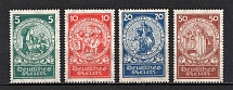 1924 Weimar Republic, Germany (Mi. 351-354, Full Set, CV $210, MNH)