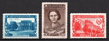 1950 10th Anniversary of the Lithuanien SSR, Soviet Union, USSR, Russia (Full Set, MNH)