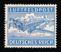 1944 Island Leros, Reich Military Mail Field Post Feldpost 'INSELPOST', Germany (Mi. 11 A, Signed, CV $2,600)