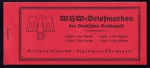 1940 Complete Booklet with stamps of Third Reich, Germany in Excellent Condition (Mi. MH 47, CV $170)