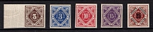 1906-22 Wurttemberg, Germany, Official Stamps (Proofs, CV $200)