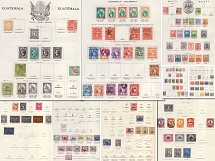 Haiti, Guatemala, Collection of Stamps