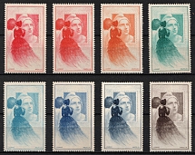 France, Cinderella, Set of Non-Postal Stamps