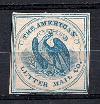 (5c)? `The American Letter Mail Co`, USA, Local
