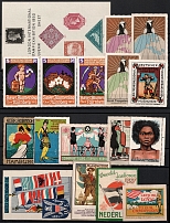 Germany, Europe, United States, Stock of Cinderellas, Non-Postal Stamps, Labels, Advertising, Charity, Propaganda (#173B)