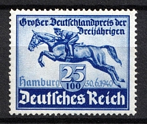 1940 25pf Third Reich, Germany (Mi. 746, Full Set, CV $30, MNH)