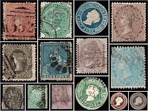 Stock of Brirtish Colonies Stamps