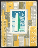 1957 Poland, Souvenir Sheet (Mi. Bl. 20, CV $30, MNH)