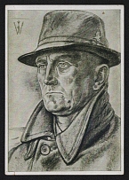 1940 'Former Leader of the Germans from Memeland', Propaganda Postcard, Third Reich Nazi Germany