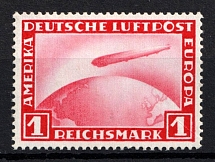 1931 Weimar Republic, Germany, Airmail (Mi. 455, Full Set, CV $40)