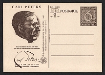 1940 'Karl Peters', Propaganda Postcard, Third Reich Nazi Germany